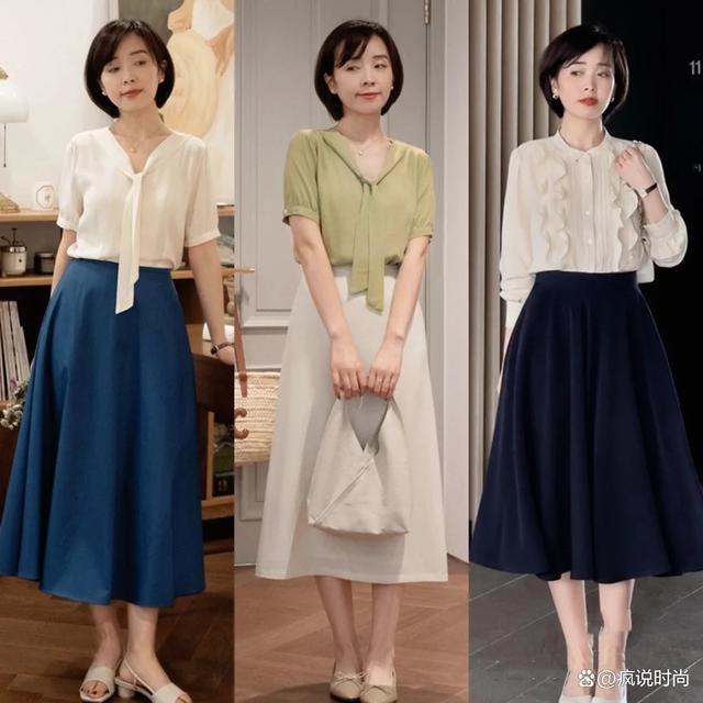 ：优雅的半身裙搭配技巧解析AG旗舰厅夏季女性穿搭攻略